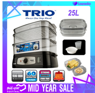 TRIO TFS-28 FOOD STEAMER 25L