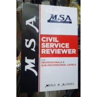 Civil Service Reviewer MSA