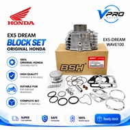 HONDA Block Ex5 Dream Original 100% Block Ex5 Dream 53mm Block 53 Ex5 Dream Wave 100 12100-KFM-BSH
