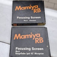 MAMIUA RB67 FOCUSING SCREEN NO.2 NO.6