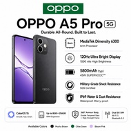 Oppo A5 Pro 5G | 8GB RAM 256GB ROM | 5800mAh Large Battery | 1 Years Warranty