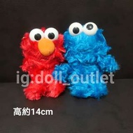 Elmo 芝麻街 Cookie Monster Ernie Zoey Bert 公仔 匙扣 畢業公仔 Sesame Street 環球影城