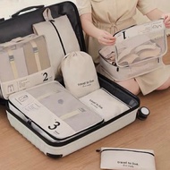 MARK 7-in-1 Travel Organizer Bag (7 Pieces) Travel POUCH Suitcase Bag