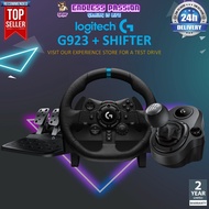 Logitech G923 Racing Wheel + Shifter Bundle
