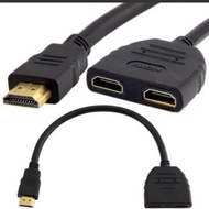 HDMI 1.4 Cable 1 input 2 output HDMI splitter 1x2