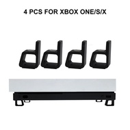 4psc For Xbox One S/X Cooling Legs Game Console Horizontal Version Heightening Bracket Cooling Feet