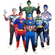 Halloween Adult Male Captain America Cosplay Costume - Authentic Superhero Look