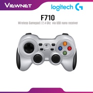 Logitech F710 Wireless Gamepad Controller 2.4GHz Dual Vibration XInput DirectInput for PC Gaming