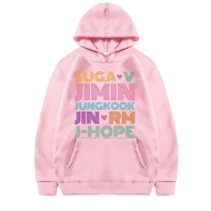 BTS Members Hoodie - Stylish Pullover Top for Fans