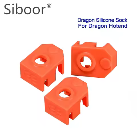 Silicone Sock Heater Block Cover 3D Printer Parts for Phaetus Dragon Hotend Extruder Heater Block Pr