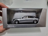 1/64 AR Box Almost real Mercedes Benz Maybach S class 銀+灰