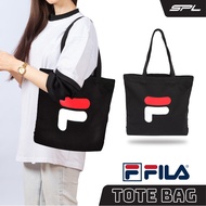 Fila กระเป๋าสะพาย กระเป๋าสะพายข้าง กระเป๋าผ้า กระเป๋า ฟีล่า Tote Bag TTCK230601U BK (590)