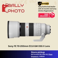 Sony FE 70-200mm f/2.8 GM OSS II Lens I SEL70200GM2 I Sony Singapore Warranty