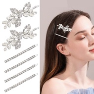E-commerce New Product Full Diamond Exquisite Flower Hair Clip New Style Hair Clip Side Bangs Clip F