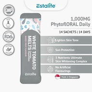 [New] Estalife White Tomato Melts with PhytoflORAL 1000MG | Vit C + L-Cysteine + Grape Seed | 美白抗氧化