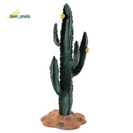 Simulation Green Plant Cactus Tree Baobab Bush Model DIY Scene Props for Kids Cognitive Toys