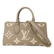 LOUIS VUITTON Monogram Empreinte OnTheGo East West鏈帶手挽肩背兩用袋