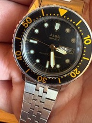 ALBA 石英潛水錶