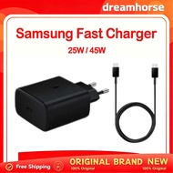 Samsung 45W Fast Charger 25W Charger Type C to Type C Cable