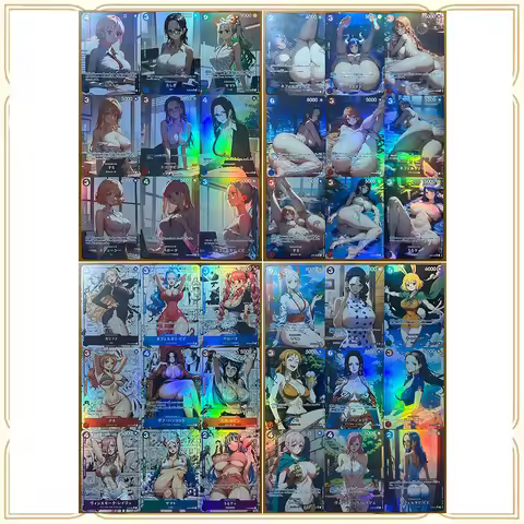 Anime One Piece DIY ACG Premium Glitter Collectible Card Christmas Birthday Gifts Uta Yamato Perona 