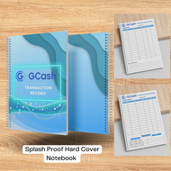 Gcash  Cash In Cash Out Transaction Record Hardcover Notebook