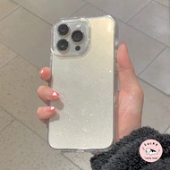 Luxury Solid Color Sparkling Case Realme C53 C75 C51 C61 C55 C35 C21Y C25Y Note 60X 50 60 C3 5 5i 5S