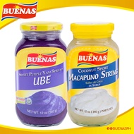 Buenas Purple Yam and Macapuno String 12oz set
