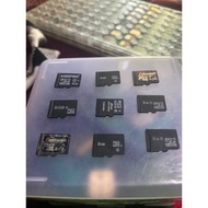 SANDISK 8gb micro sd memory card, v-gen, hard disk