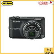 FromJapan[USED]Nikon Digital Camera COOLPIX S6400 Touchscreen LCD Optical 12x Zoom Smart Black S6400