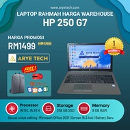 Laptop HP 250 G7 | Intel i5-8th Gen | 8GB RAM | 256GB SSD (REFURBISHED)