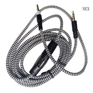 NEX Replacement 3 5mm Cable for G633 G933 Gamings Headsets Reliable Performances and Stable Connection Earphone Accessor
