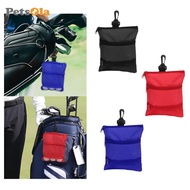 [PETSOLA] Golf Tee Pouch Balls Holder with Zipper Valuables Storage Lightweight Bag for Golf Accesso