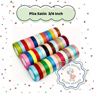 3/ 4Inch Satin Ribbon | 2cm Wide Satin Ribbon | Ribbon 3/4 20 Yards