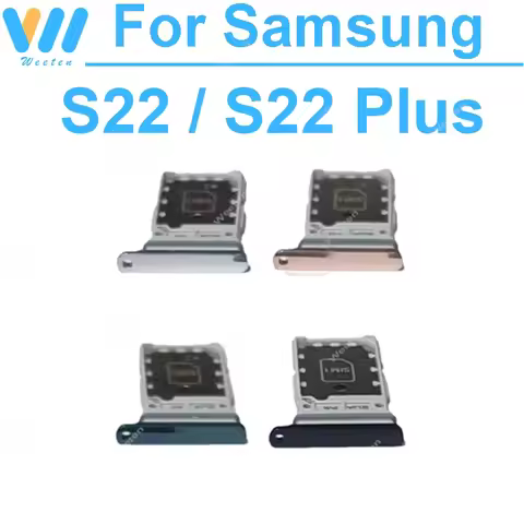 For Samsung Galaxy S22 S22+ S22 Plus Sim Card Tray Slot Reader Card Holder Replacement Parts