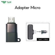 TNW อะแดปเตอร์ Type-C ถึง Micro IOS USB  Audio Microphone Adapter