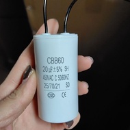 CBB60 Capacitor 12uf6uf Operation Capacitor 450V Capacitor Washing Machine Capacitor 8/10/16/20/25uf