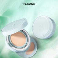 TIMAGE Twin Air Cushion Liquid Foundation Long Lasting Moisturizing 24H Fit Light Concealer Long Las