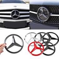 Car Badge Front Grille Emblem Sticker Decoration Accessories For Mercedes Benz S320 W164 W204 W168 C