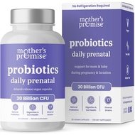 Prenatal Probiotics for Women 30 Vegan Capsules 30 Billion CFU, 17 Strains + Organic Prebiotics Supports Digestion, Gut &amp; Immune Health Mom &amp; Baby Probiotic for Pregnancy Lactation