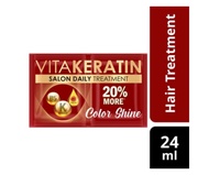 SALE!!! 24 PCS Vitakeratin Treatment Color Shine  Red - 24ml (12 sachets)