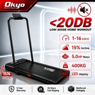 OKYO Walking Treadmill Walking Pad Running Smart Walking Pad Fitness Walking Machine Ultra-Thin Indo