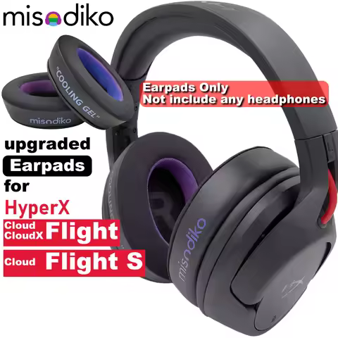 misodiko Earpads/ Headband Pad Compatible with HyperX Cloud (CloudX) Flight, Cloud Flight S Gaming H