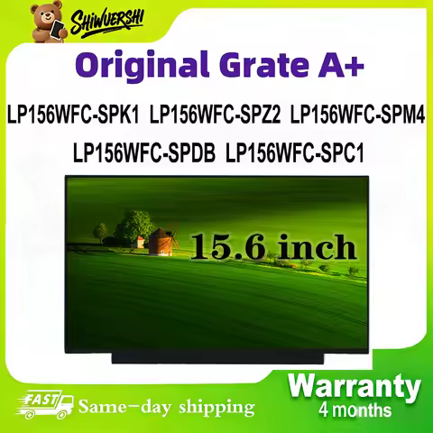 Original New A+ 15.6 inch Slim Laptop Lcd Screen Panel LP156WFC SPK1 LP156WFC SPZ2 LP156WFC SPM4 LP1
