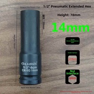 XIXIANGZI | Extended Hexagonal Air Impact Socket 8-55mm