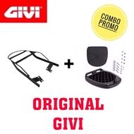 GIVI MV Monorack With Plate HONDA EX5 RS150 YAMAHA LC135 V1 V2 V3 V4 V5 V6 V7