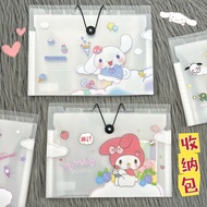 Ins Korean Version Cartoon Cute Student A4 Folder Test Paper File Data Classification Eight-Layer St