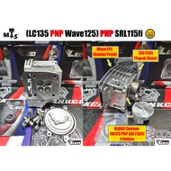 👍(4V 4VALVE SRL) CNC HEAD LC PNP SRL115Fi 68mm/65mm/63mm SUPER HEAD BLOCK 4V SRL115 FI 4 VALVE COMBO