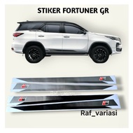 Fortuner GR body list sticker all new Fortuner 2022 sticker/ Fortuner GR sport sticker/ GR Fortuner 