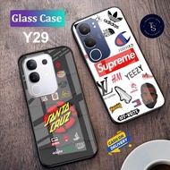 Softcase Glass For VIVO Y29 (4G) & VIVO Y29 (5G) - Case Handphone For VIVO Y29 (4G) & VIVO Y29 (5G) 