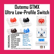 Outemu GTMX Ultra Low Profile Switch Compatible with Redragon Horus Anubis Warrior Aps Elise